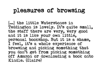 Resisting the kindle for digital culture