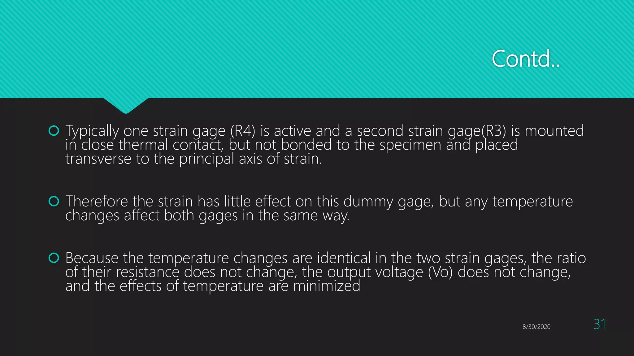 Resistive transducers and Strain Gauge | PPTX