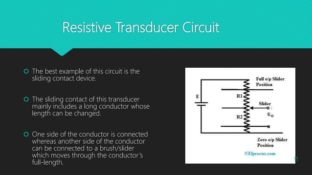 Resistive transducers and Strain Gauge | PPTX | Physics | Science