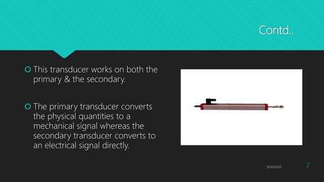 Resistive transducers and Strain Gauge | PPTX | Physics | Science