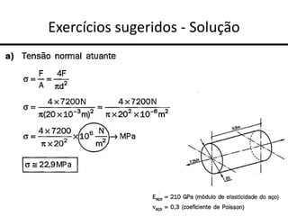 Exercícios sugeridos - Solução
 