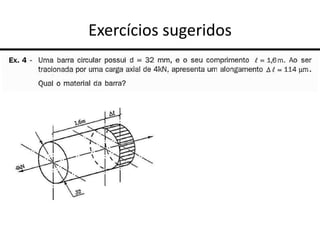 Exercícios sugeridos
 