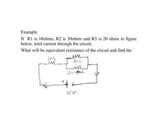 RESISTOR and its calculations based on circuit design.pptx