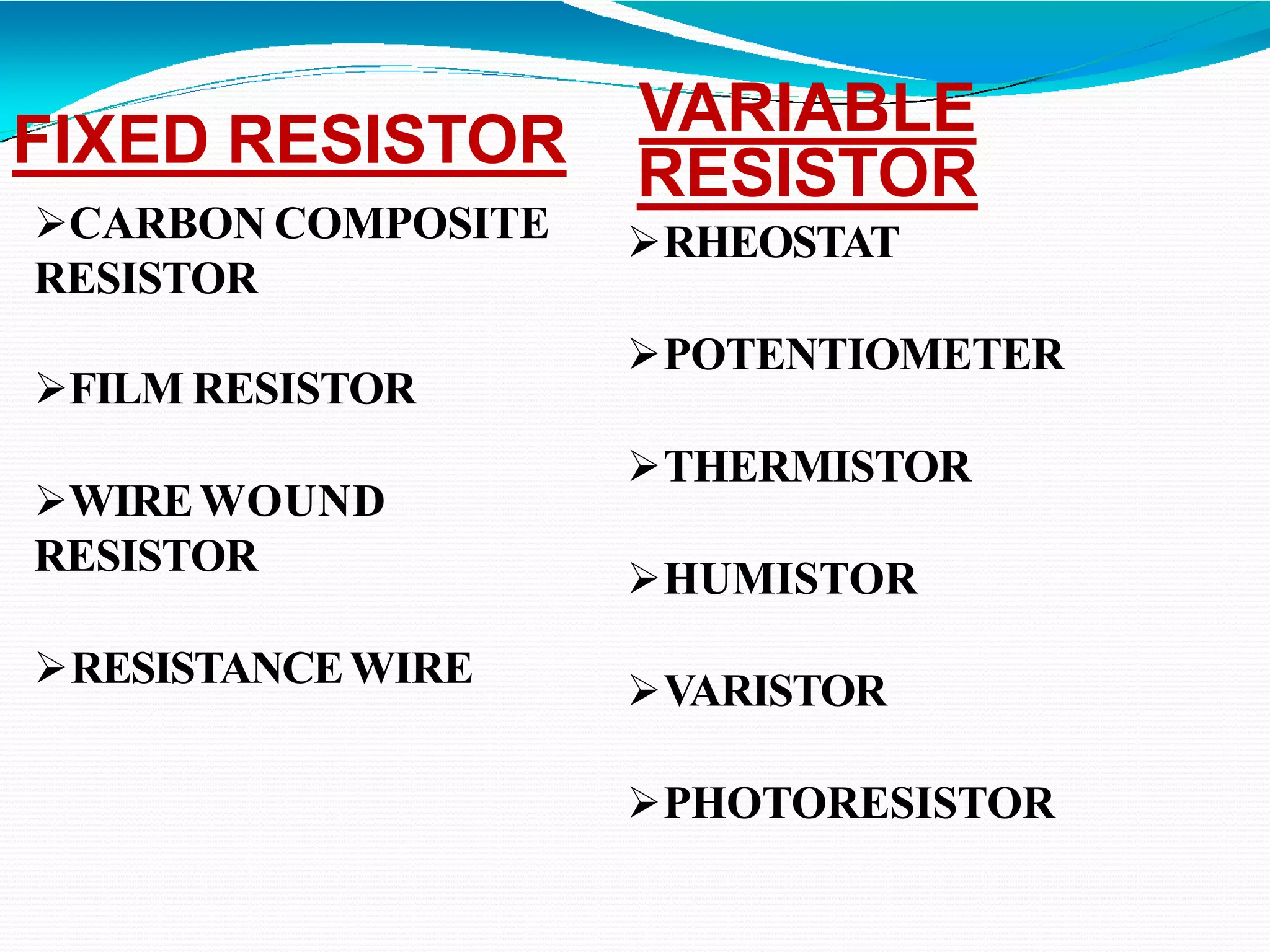 Resistor capacitor inductor PPT