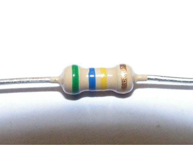 Resistor color code