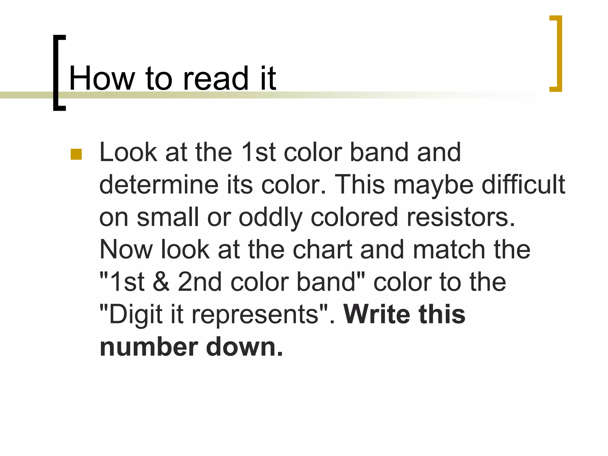 Resistor Color Code power point.ppt