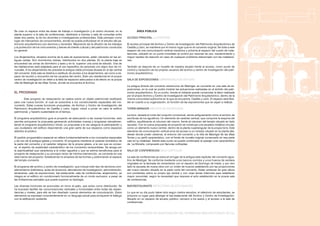 MEMORIA 01 DESCRIPCIÓN DEL PROYECTO ARQUITECTÓNICO ARCHIVO Y CENTRO DE INVESTIGACIÓN DEL PATRIMONIO ARQUITECTÓNICO DE CyL
...