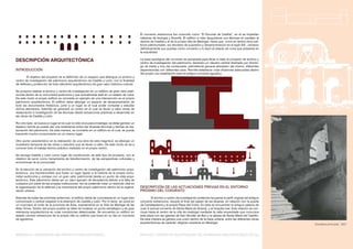MEMORIA 01 DESCRIPCIÓN DEL PROYECTO ARQUITECTÓNICO ARCHIVO Y CENTRO DE INVESTIGACIÓN DEL PATRIMONIO ARQUITECTÓNICO DE CyL
...