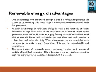 Inconsistent Energy Renewable energy resources and its availability.pptx
