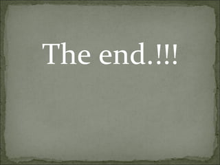 The end.!!! 