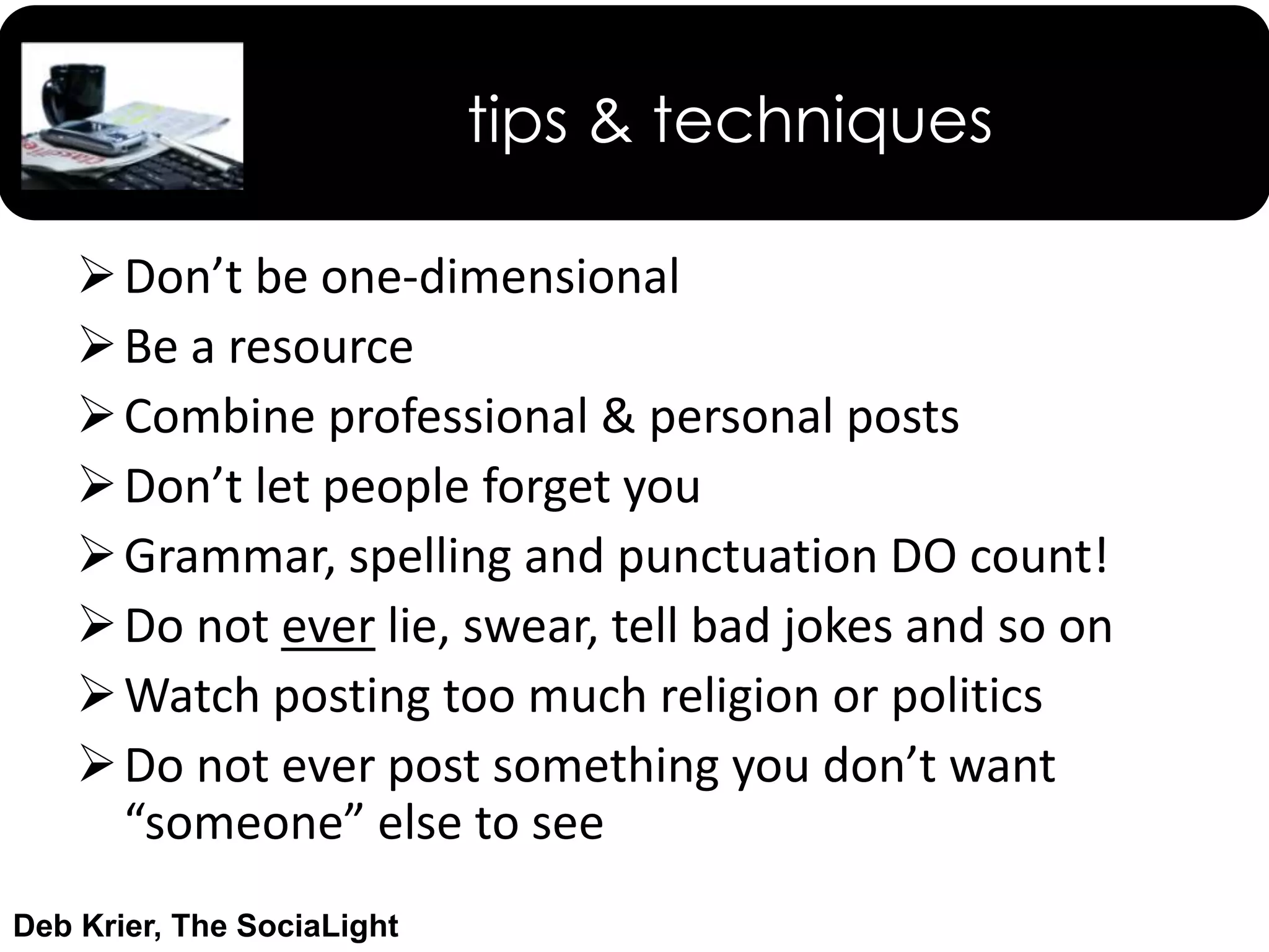50% use Twitter58.1% of survey respondents reported they had successfully hired a candidate through a social networkSource: Jobvite 2010 Social Recruitment SurveyOver 600 HR and recruitment professionals completed the survey