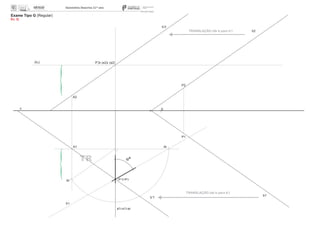 x 0
Exame Tipo G (Regular)
Ex. 2)
P’2 (e2) (a2)
a1 e1 ar
} A2
A1
Ar’
}
Ar
P’1 P’r
b2
b1
P2
P1
b’2
b’1
TR
b’r
TRANSLAÇÃO (de b para b’)
TRANSLAÇÃO (de b para b’)
(fa)
aº
 