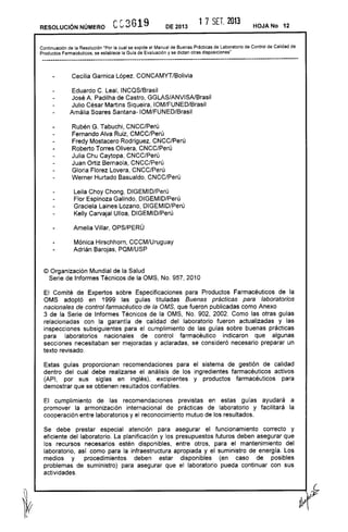 Resolución 3619 de 2013