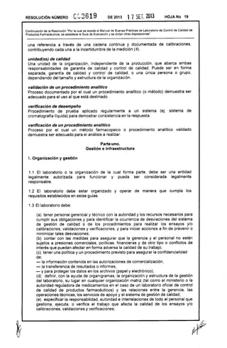 Resolución 3619 de 2013