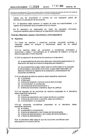 Resolución 3619 de 2013