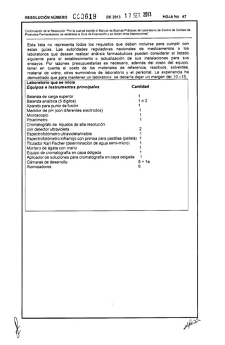 Resolución 3619 de 2013