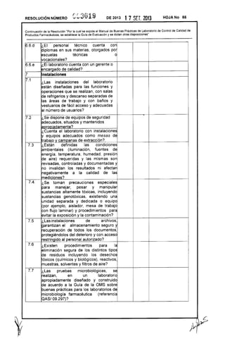 Resolución 3619 de 2013