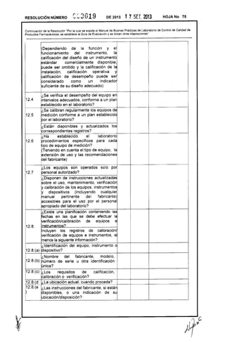 Resolución 3619 de 2013