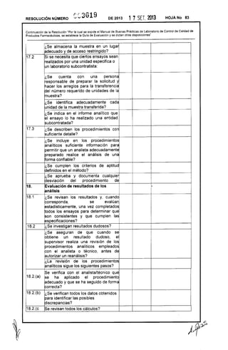 Resolución 3619 de 2013