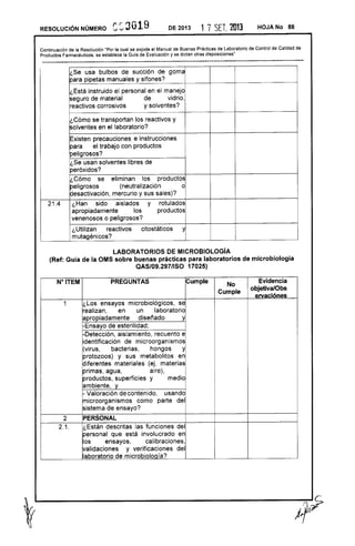Resolución 3619 de 2013