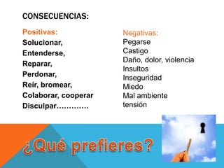 Violencia: golpes, insultos, empujones, ¿de qué vas?