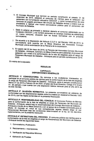 RESOLUCIÓN Nro. 055