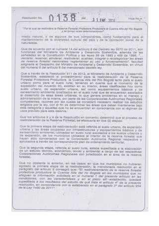 Resolucion 0138