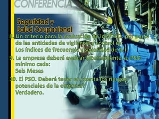  Promover actividades de recreación y deporte.     Subprogramas de Seguridad e Higiene Industrial: Busca identificar, reconocer, evaluar y controlar factores ambientales de los lugares de trabajo.Funciones:Elaborar panorama de riesgos, para localizar y evaluar.