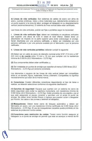 Resolucion 1409 de 2012