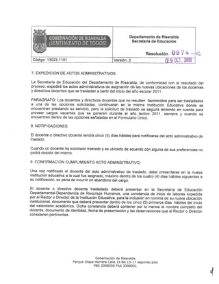 Resolucion 974 29-10-2010