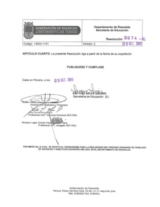 Resolucion 974 29-10-2010