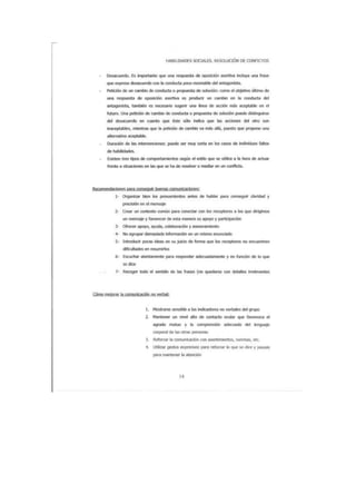 Resolucion de conflictos