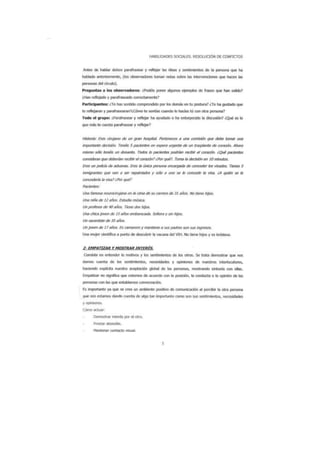 Resolucion de conflictos