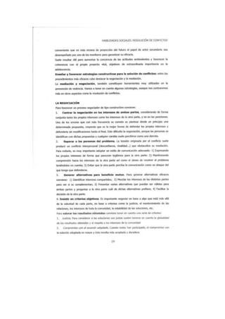 Resolucion de conflictos