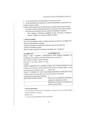 Resolucion de conflictos