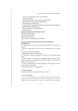 Resolucion de conflictos