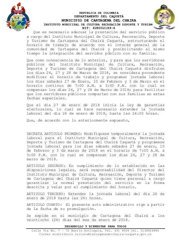 Resoluciones Administrativas N 004 2018 Resoluciones Administrativas N 004 2018
