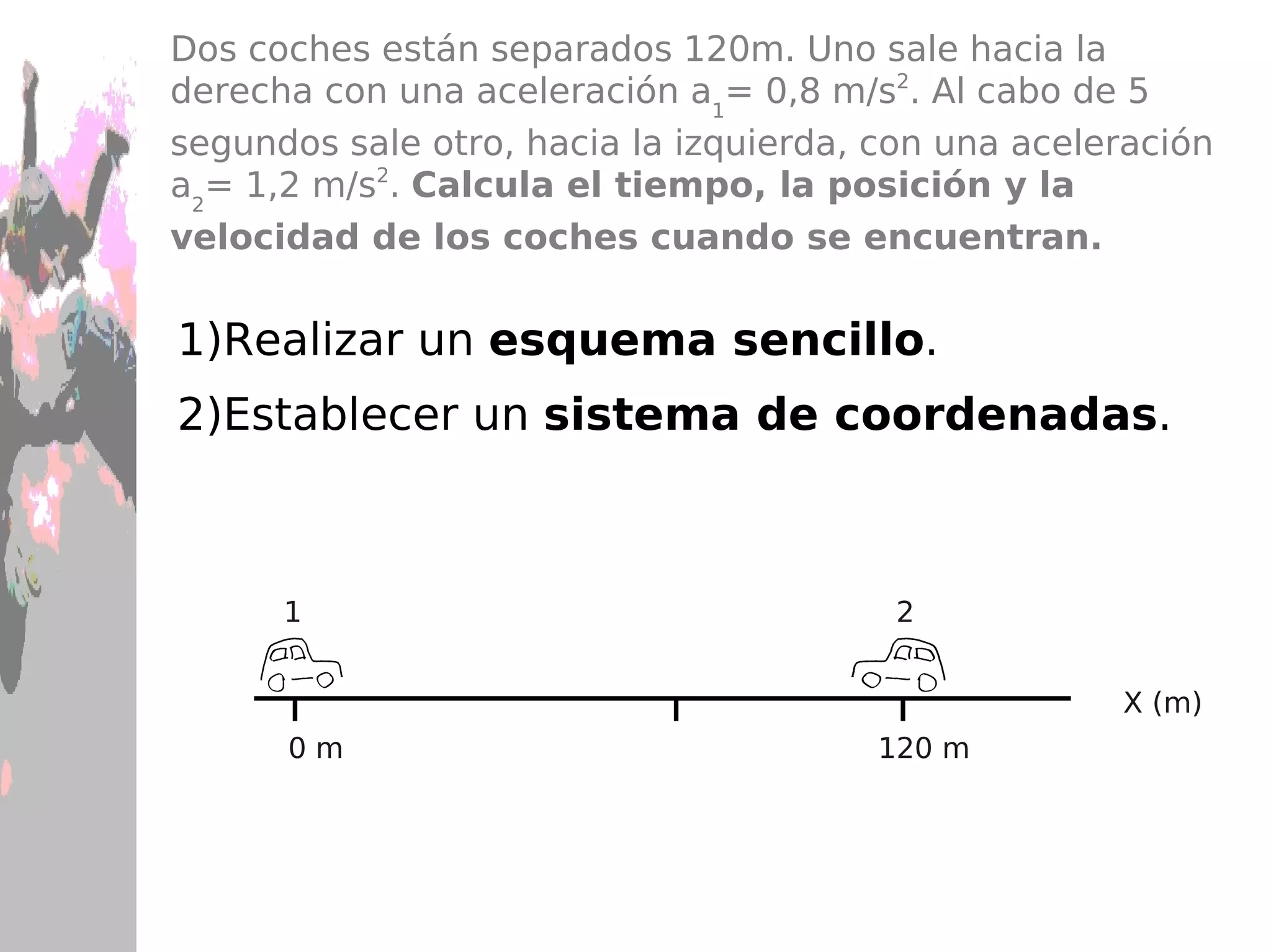 Construir una  tabla  que incluya todos los  valores  de los símbolos conocidos a partir del enunciado del problema o que se puedan determinar por medio de geometría sencilla. Hacer la conversión de las  unidades  pertinentes. Pasos a seguir: 