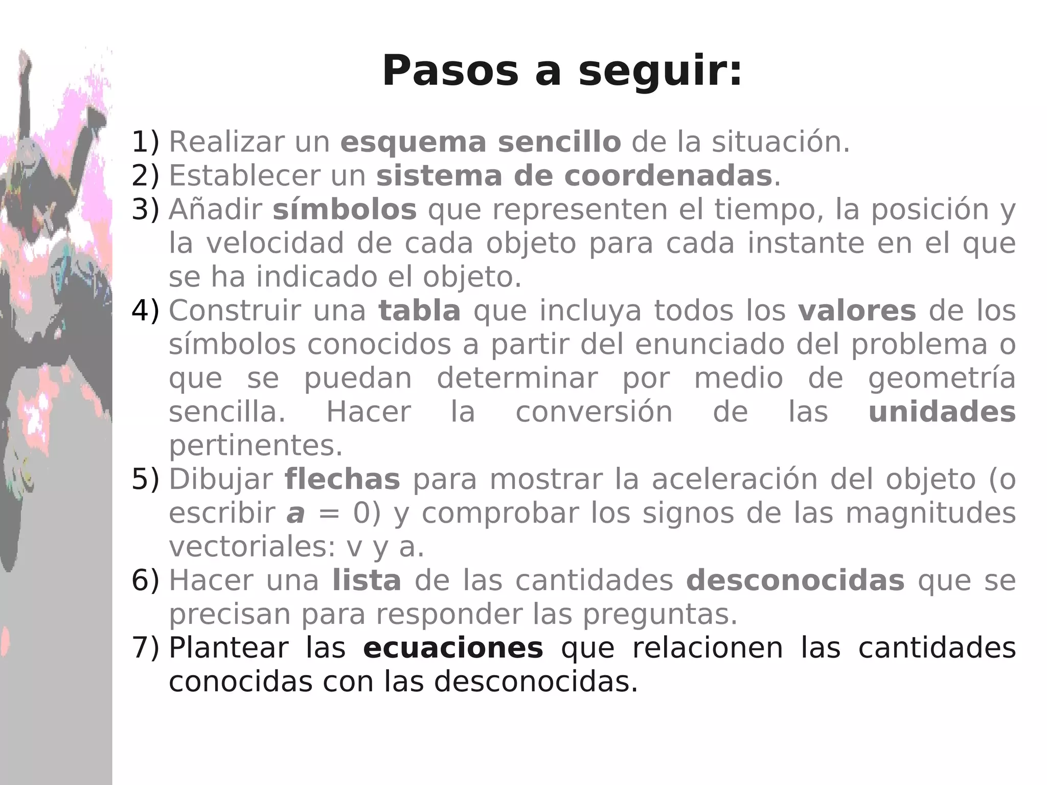 Realizar un  esquema sencillo  de la situación. 
