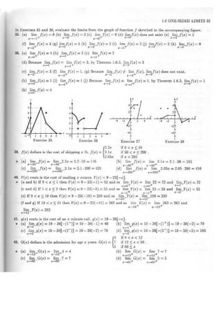 Resolução   leithold - vol. 01 e 02