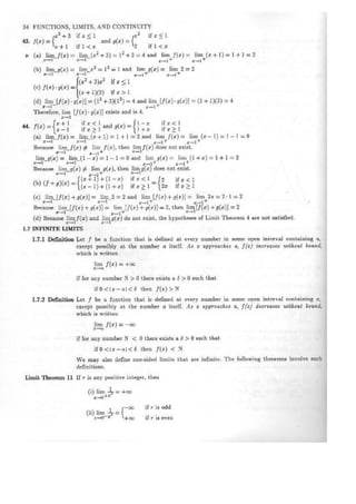 Resolução   leithold - vol. 01 e 02