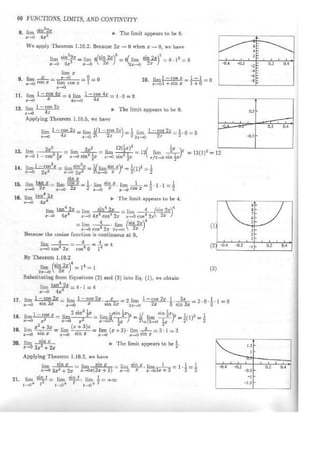 Resolução   leithold - vol. 01 e 02