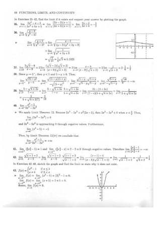 Resolução   leithold - vol. 01 e 02
