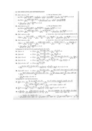 Resolução   leithold - vol. 01 e 02