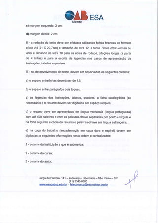 Manual monografia OAB/ESA