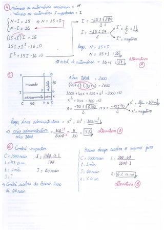 Resolução do 13º simulado