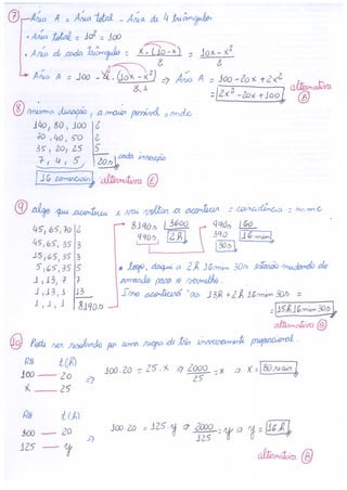 Resolução do 13º simulado