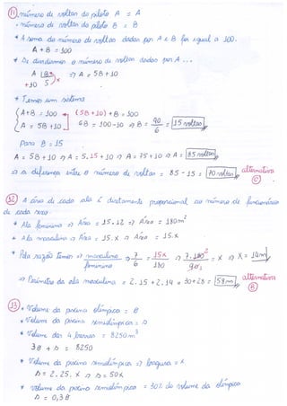 Resolução do 13º simulado