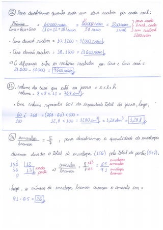 Resolução do 7º simulado