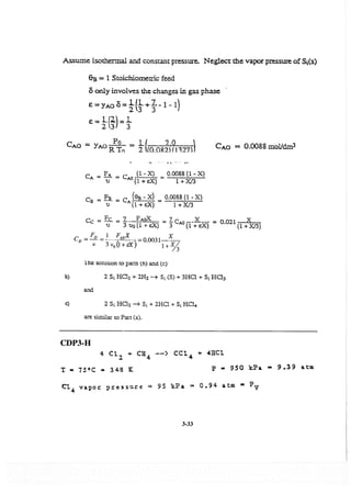Resolução fogler 4ed.